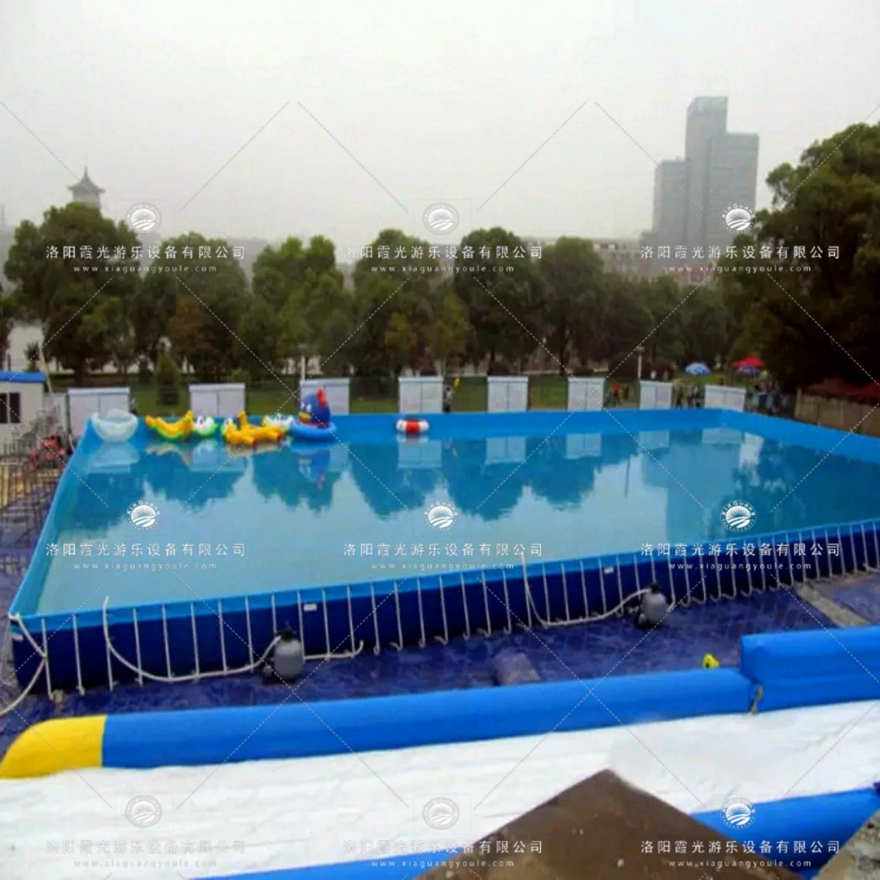 景泰支架游泳池